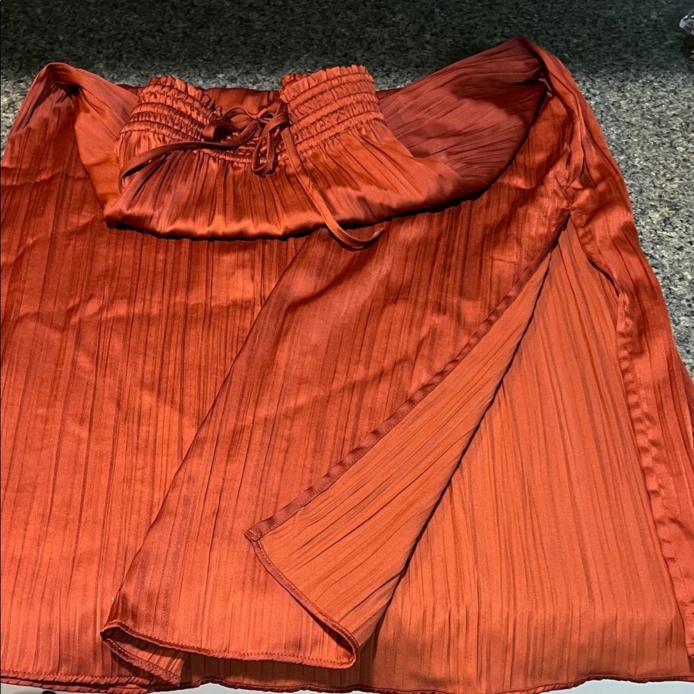 Gap Rust Skirt - image 3